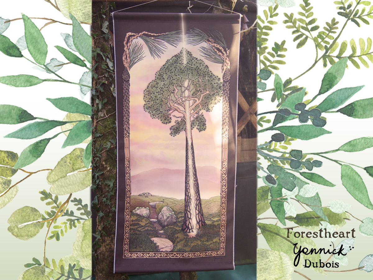 Pine tree banner