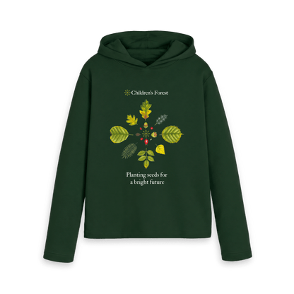 Evergreen Printed Hoody Front