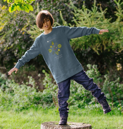 Children's Organic Jumper with Tree Mandala