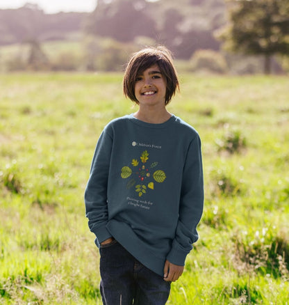 Children's Organic Jumper with Tree Mandala